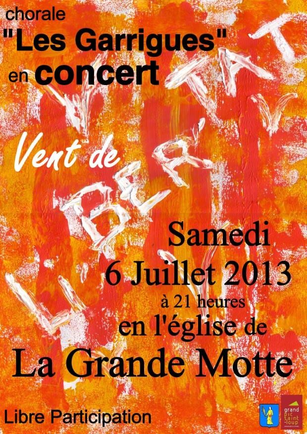 Concert La Grande Motte